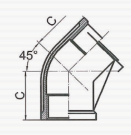 45° Elbow