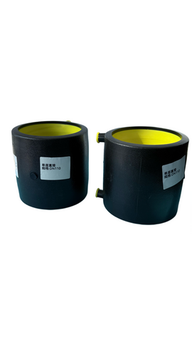 HDPE Single Wall Fuel Pipe Electrofusion Straight Coupling DN110